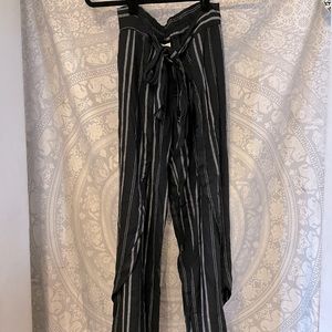 Wide Leg Open Leg Pants